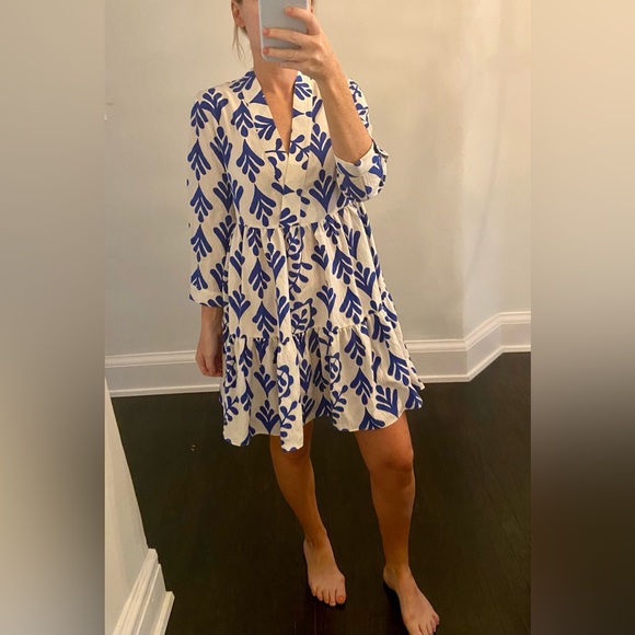 NWT Zara print dress - Picture 3 of 5